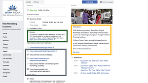 Optimizing your Facebook business profile for Social Media